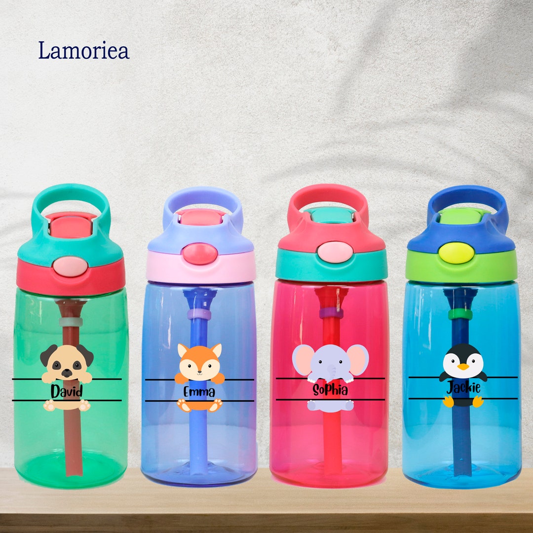Custom Back to School Gift,personalized Kids 16oz Water Bottle Kids Cup