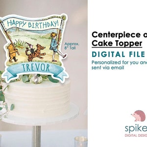PERSONALIZED Digital Printable for Table Decoration, Centerpiece, Cake ...