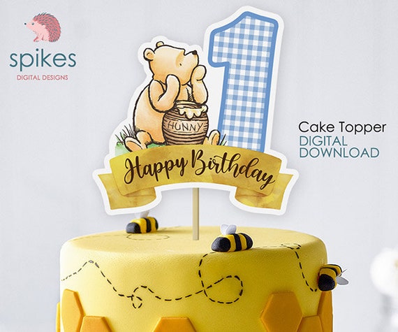 Winnie the Pooh Cake Topper 