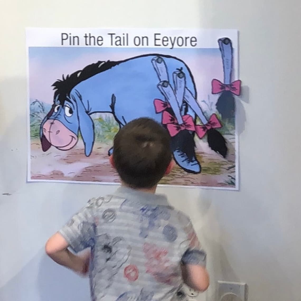 Pin the Tail on Eeyore/ Instant Download/ Classic Winnie the Pooh Party ...