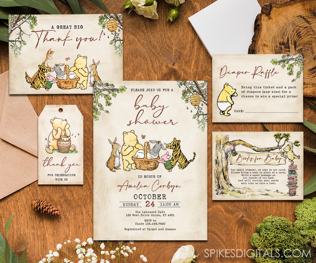 Personalized for You! Emailed to You in 24hrs Classic Winnie