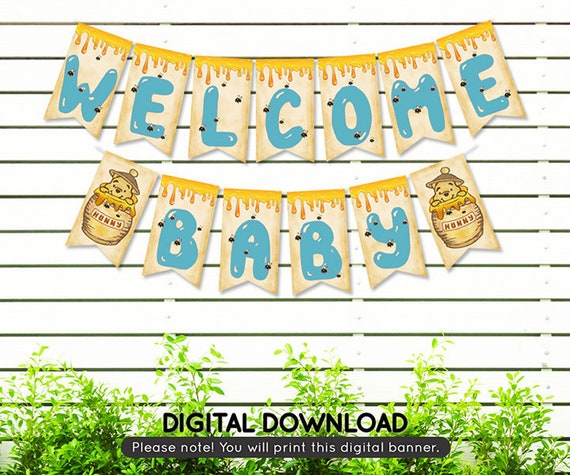 Winnie the hotsell pooh welcome sign