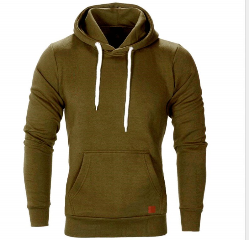 Men's Casual Fashion Hooded Sports Sweater M5XL Etsy