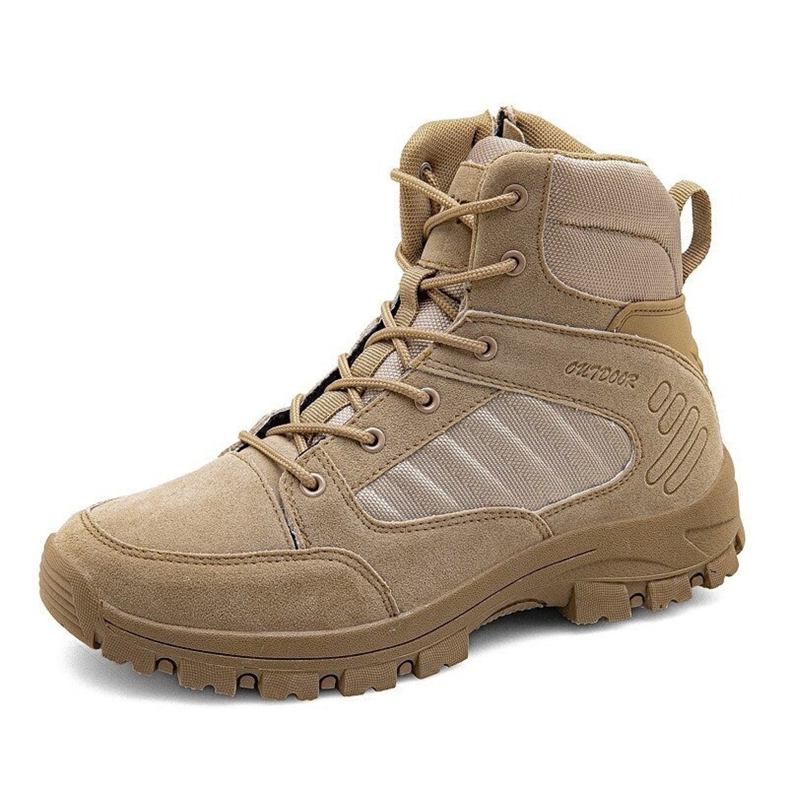 Tactical Military Combat Boots Men's Leather U.S. Army Hunting Riding