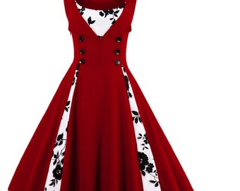 1950 christmas dress