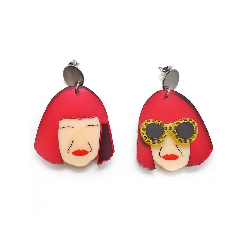 Yayoi Kusama Earrings Etsy