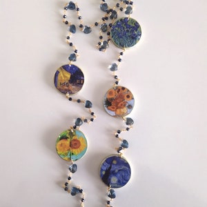 Vincent Van Gogh necklace