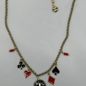 Charms Halskette Samen Karten