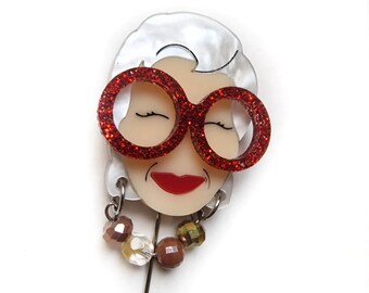 Broche Iris Apfel