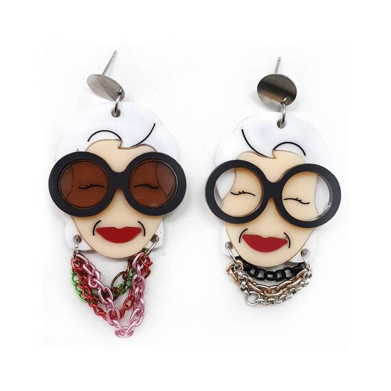 Iris 2024 apfel earrings