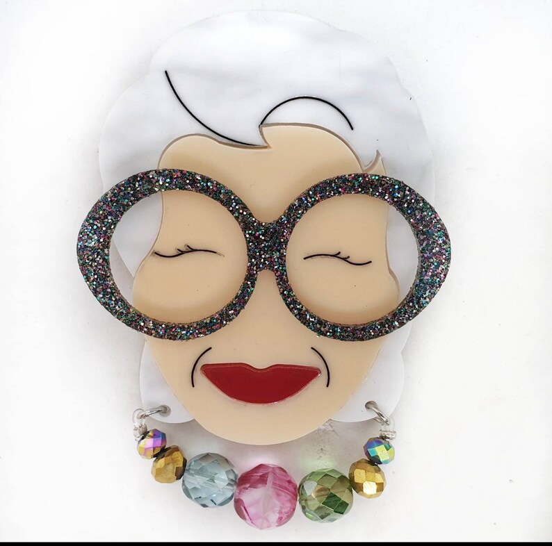 Brooch Iris Apfel 