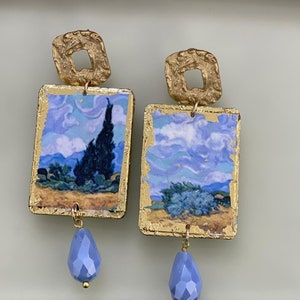 Van Gogh earrings