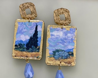 Van Gogh earrings