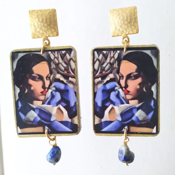 Tamara de Lempicka earrings