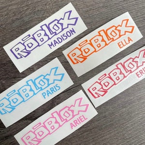 Personalised Roblox label, Roblox label, personalised label, Roblox,