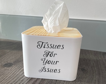 Tissues for Your Issues | Etsy