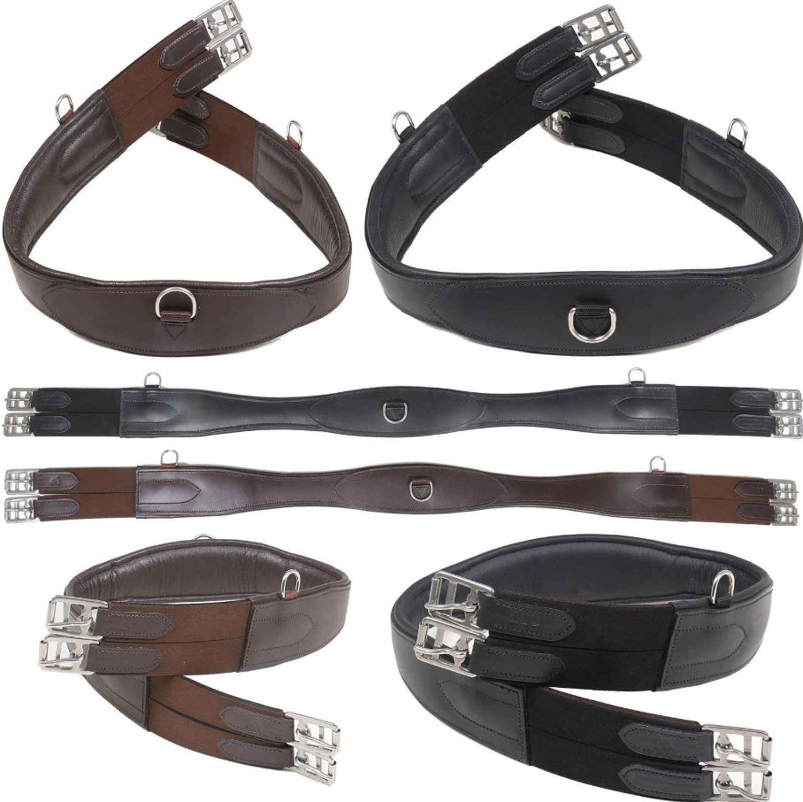 Hand Made Leather Girth For Horses Etsy