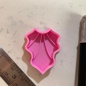 3D printed Polymer Corset Clay Cutter - Clay Earring Cutter - Fondant cutter