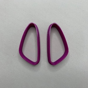 3D printed Polymer Clay Cutter - Clay Earring Cutter - Fondant cutter
