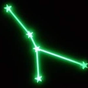 3D-gedruckte Sternzeichen-Konstellationen phosphoreszierend