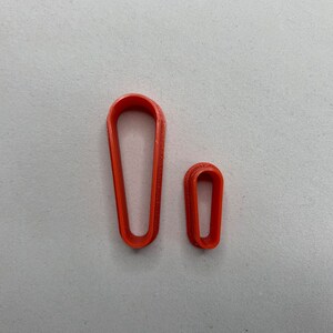3D printed Polymer Clay Cutter - Clay Earring Cutter