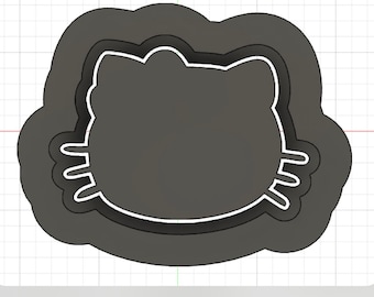 Cat cookie cutters