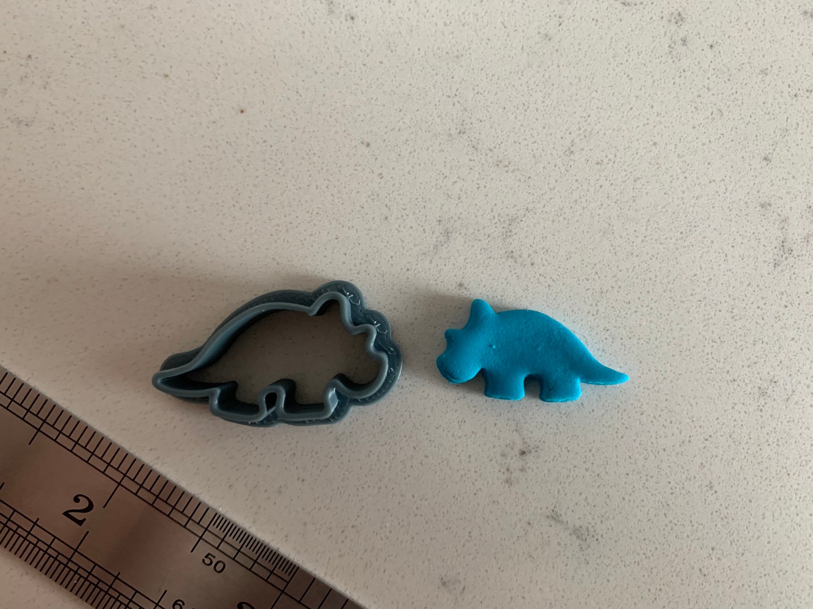 triceratops clay
