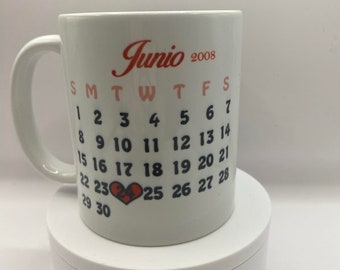 tasse personnalisée de la Saint-Valentin, tasse de couples, couples valentine, 11 oz.