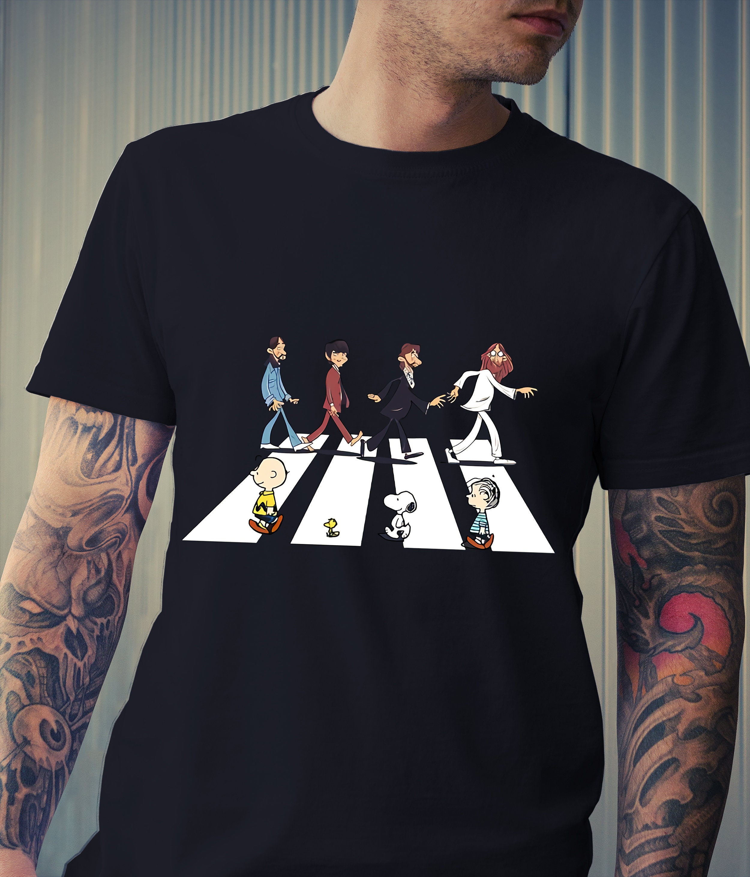peanuts beatles shirt