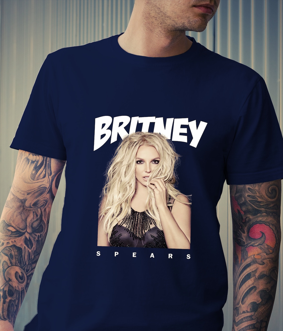 Britney Spears Single Tee Men Black Cotton Tshirt Funny Etsy