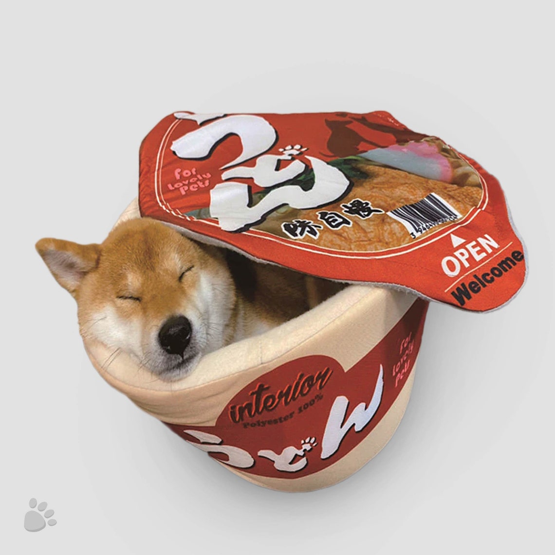 Instant Cup Noodles Dog and Cat Bed Warm Noodle Bowl Shape Bed Etsy