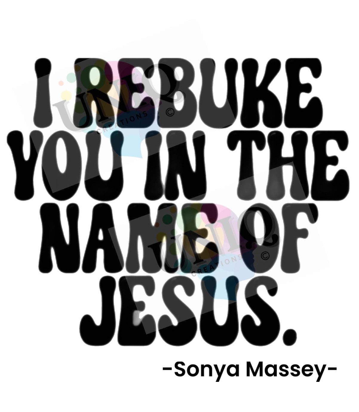 I Rebuke You JPG, PNG Digital - Etsy