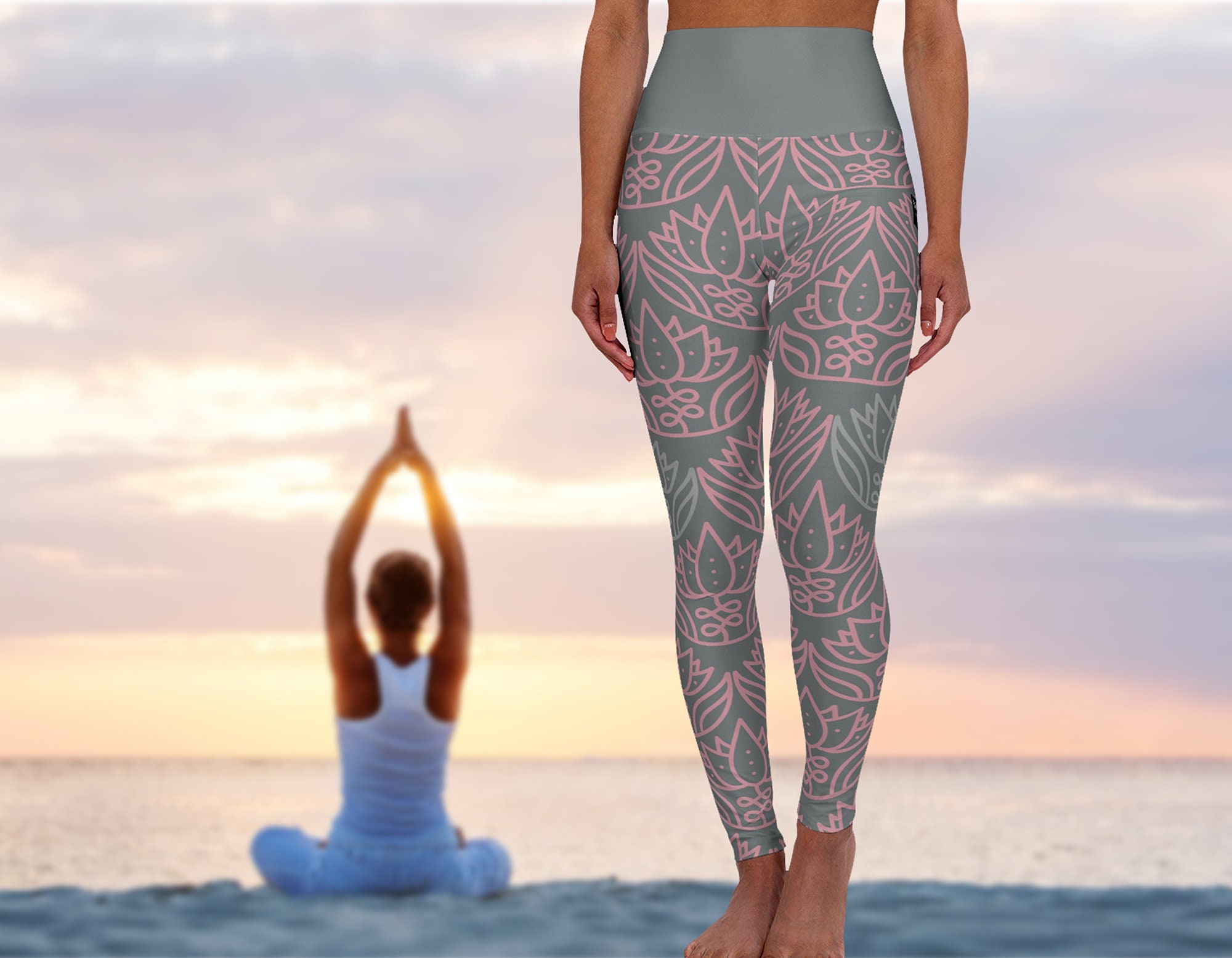 Yoga Pants High Waist Yoga Leggings Sports Leggings Beach Pants