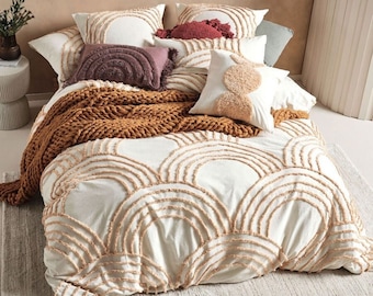 Leadtimes Duvet Cover Queen Floral Bedding Comforter Cover with 1 Boho Duvet Cover and 2 Pillowcases Queen, Style2 Leadtimes Duvet Cover Queen Floral Bedding Comforter Cover with 1 Boho Duvet Cover and 2 Pillowcases Queen, Style2