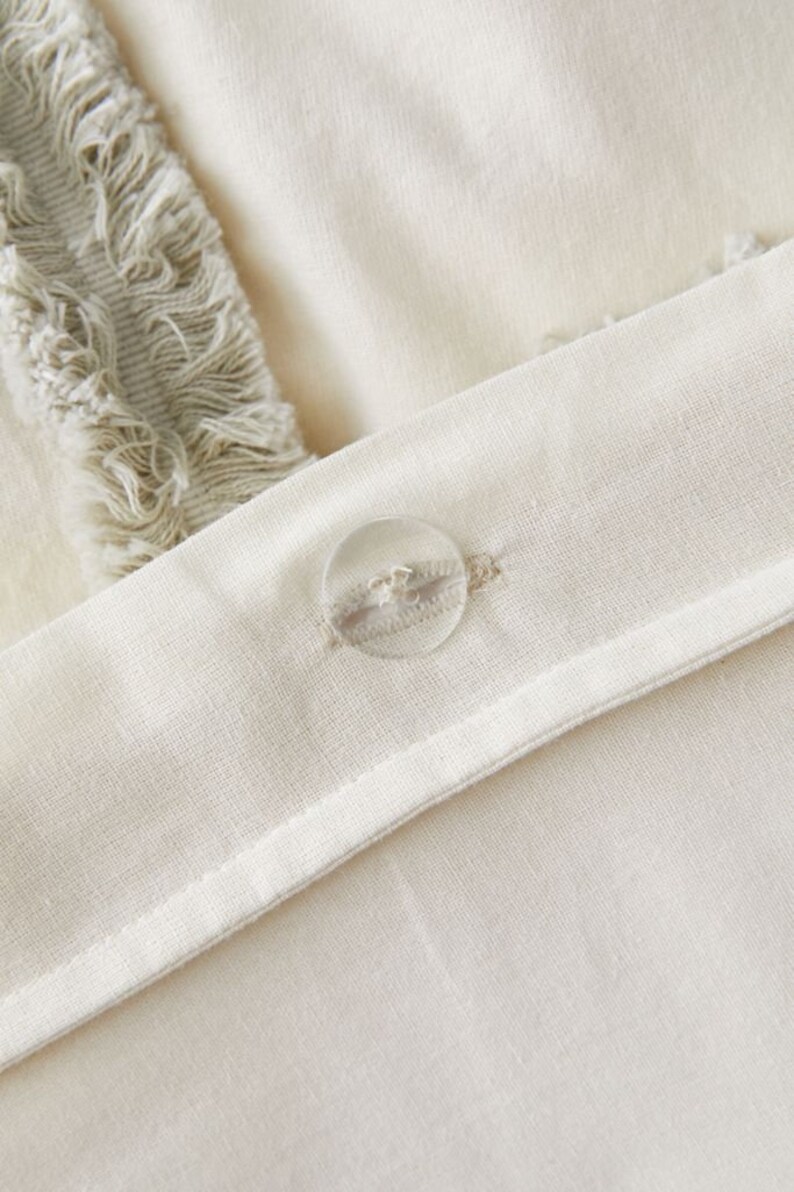 Cubierta de edredón Boho mefted gris menta juego de edredón | Etsy