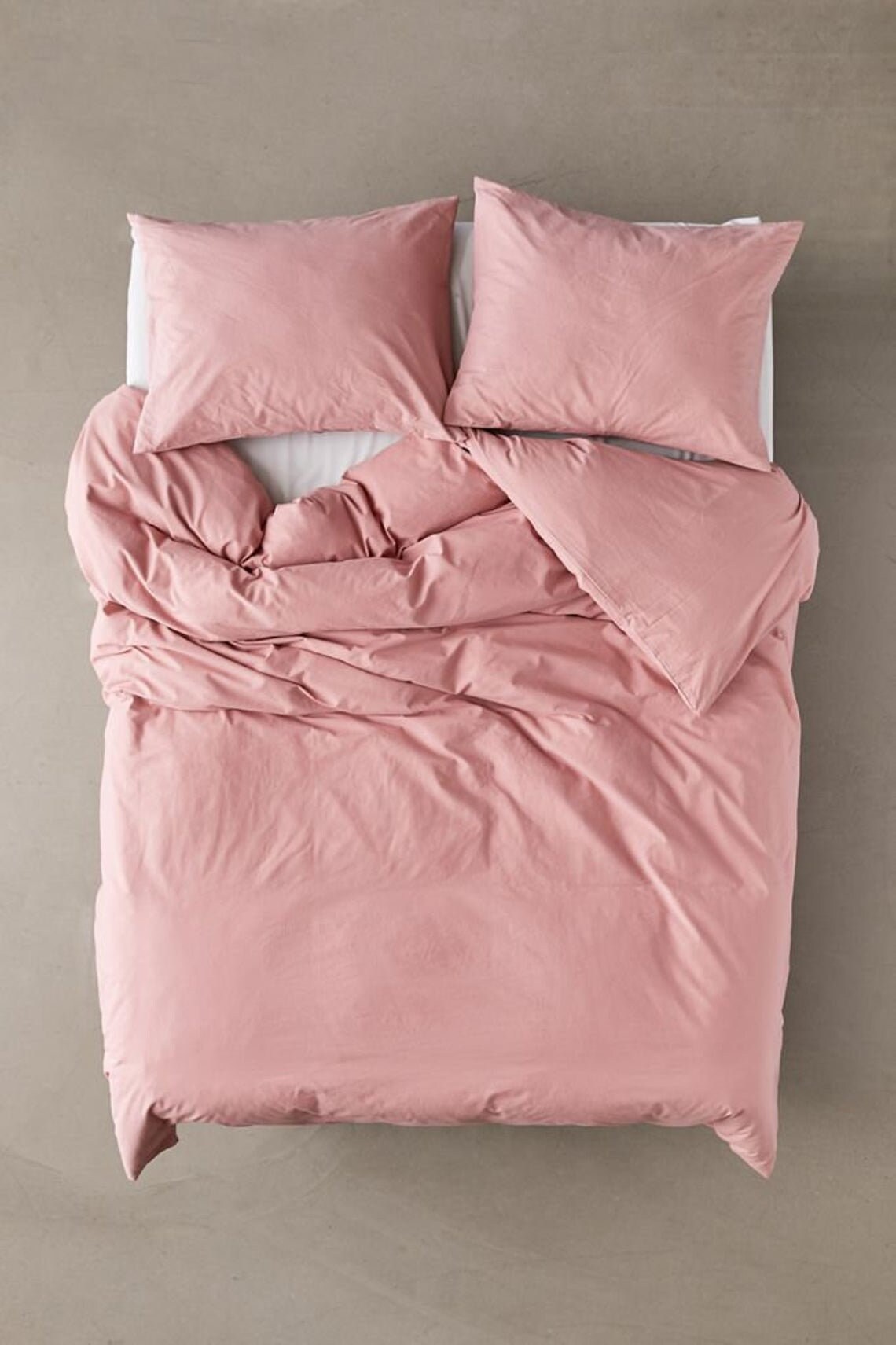 3 Pieces Set Washed Cotton Duvet Cover Boho Bedding 100 Etsy