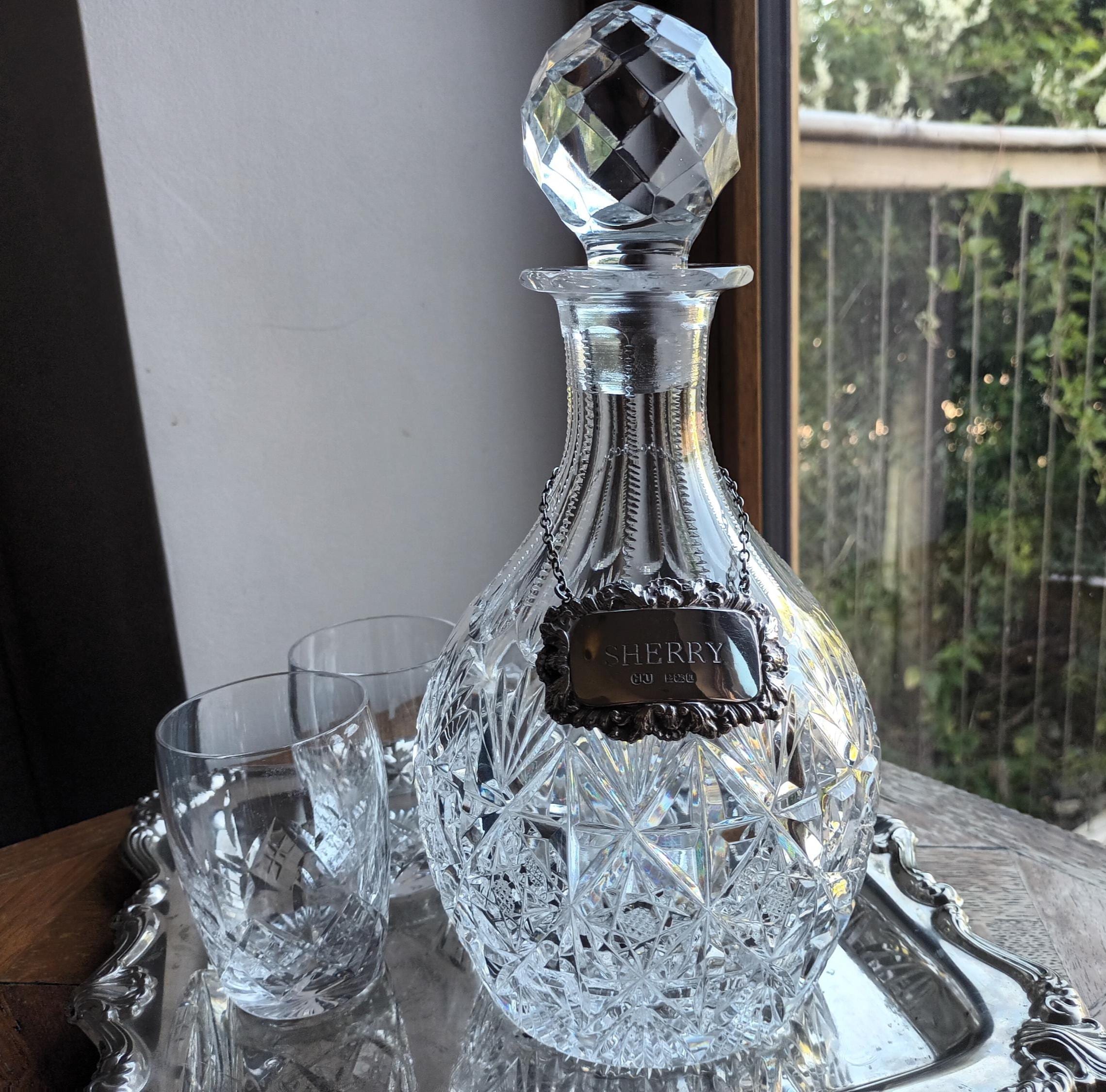 Sherry Decanter - Etsy