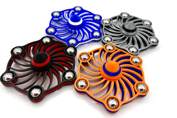 The Fanjet Fidget Spinner Spinnymcspinface Etsy