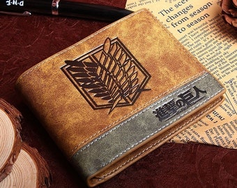 *NEW* Attack on Titan Military Police Regiment Bifold Wallet 