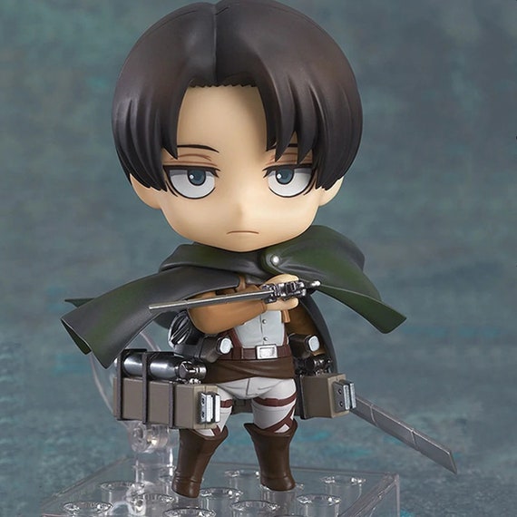 Levi Ackerman Figurine Levi Figure Attack On Titan Action Etsy Ireland