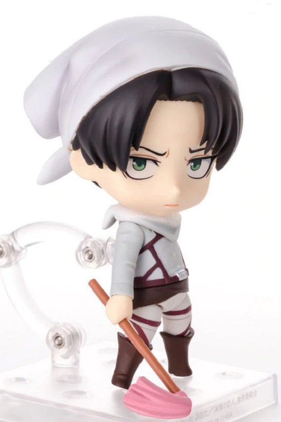 Levi Ackerman Figurine Levi Cleaning Figure Attack On Titan Etsy Ireland