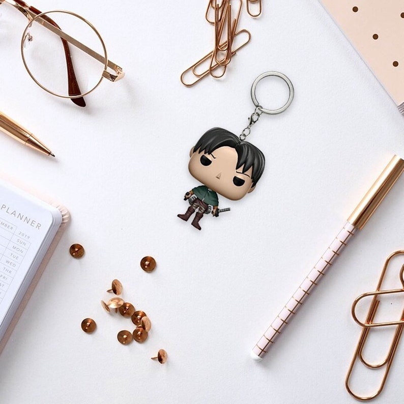 levi ackerman keychain