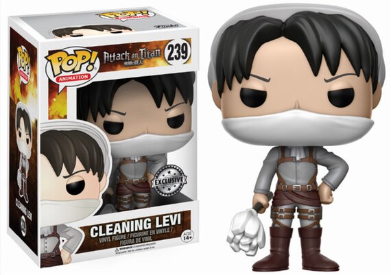Levi Ackerman Figurine Levi Figure Attack On Titan Action Etsy Ireland