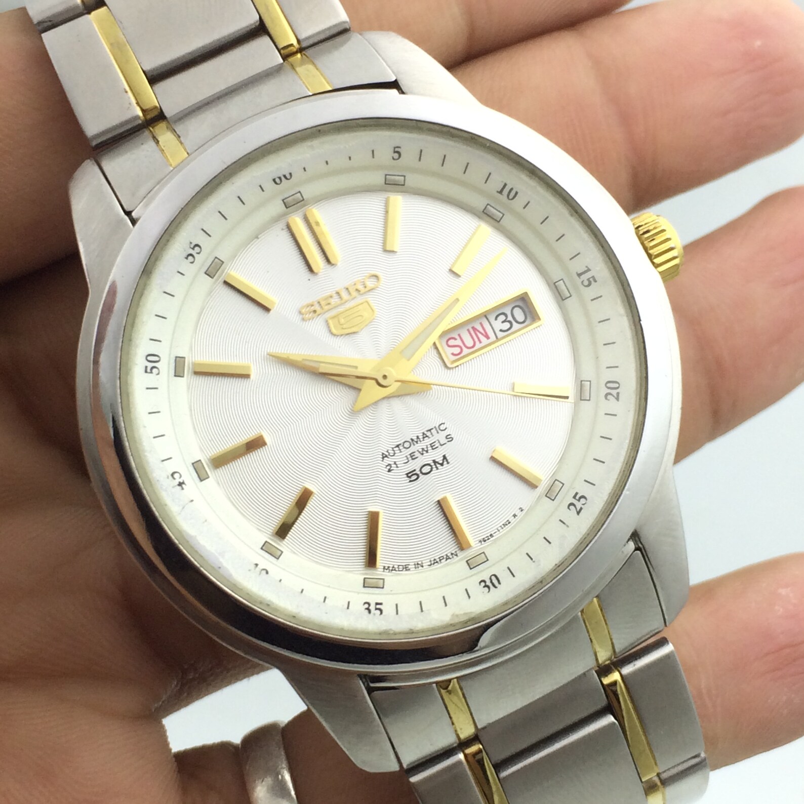 Vintage Men's Seiko 5 Automatic 7S2603Z0 50m D/D 21J Etsy