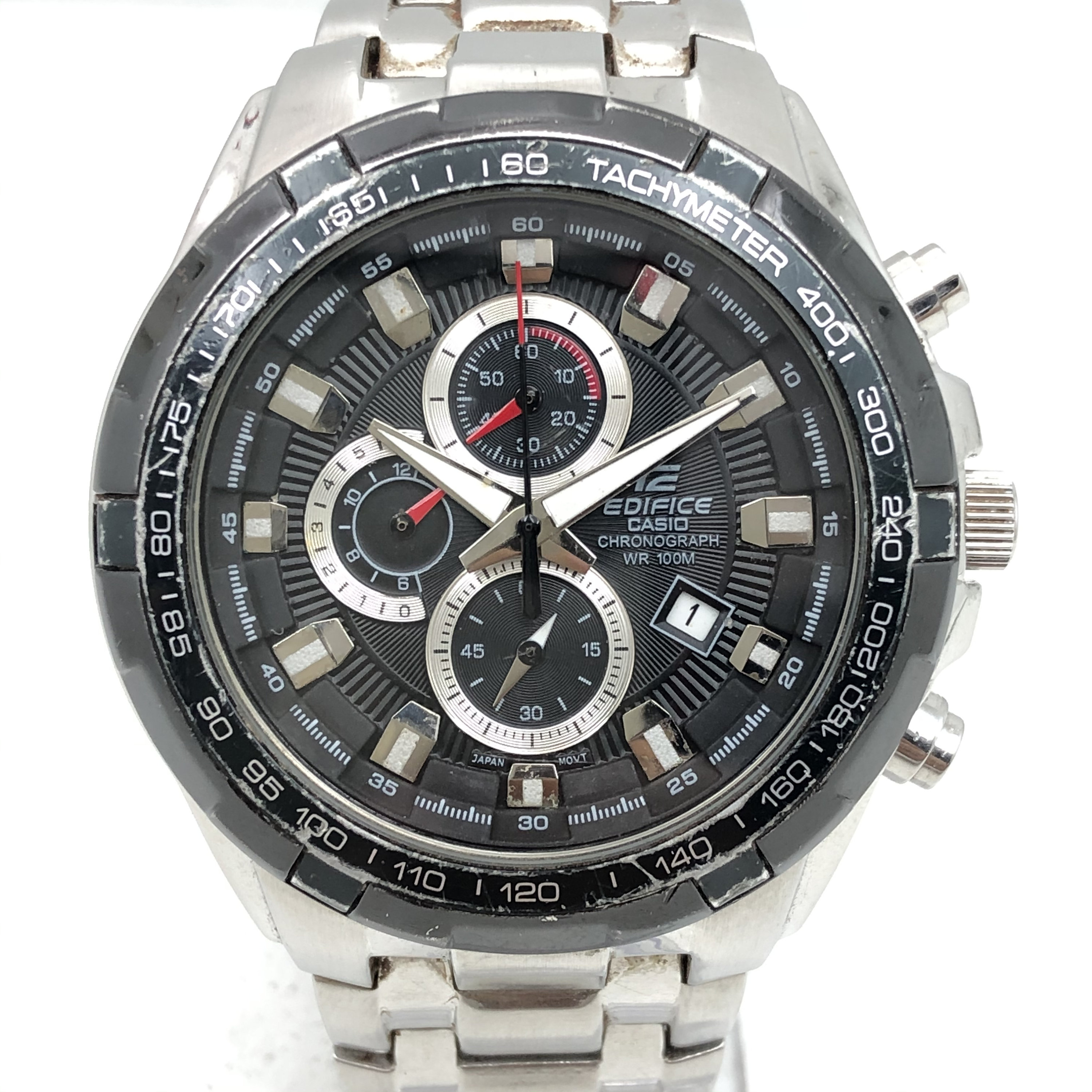 Gents Mens Casio Edifice Chronograph WR 100M Quartz Date WR100 | Etsy