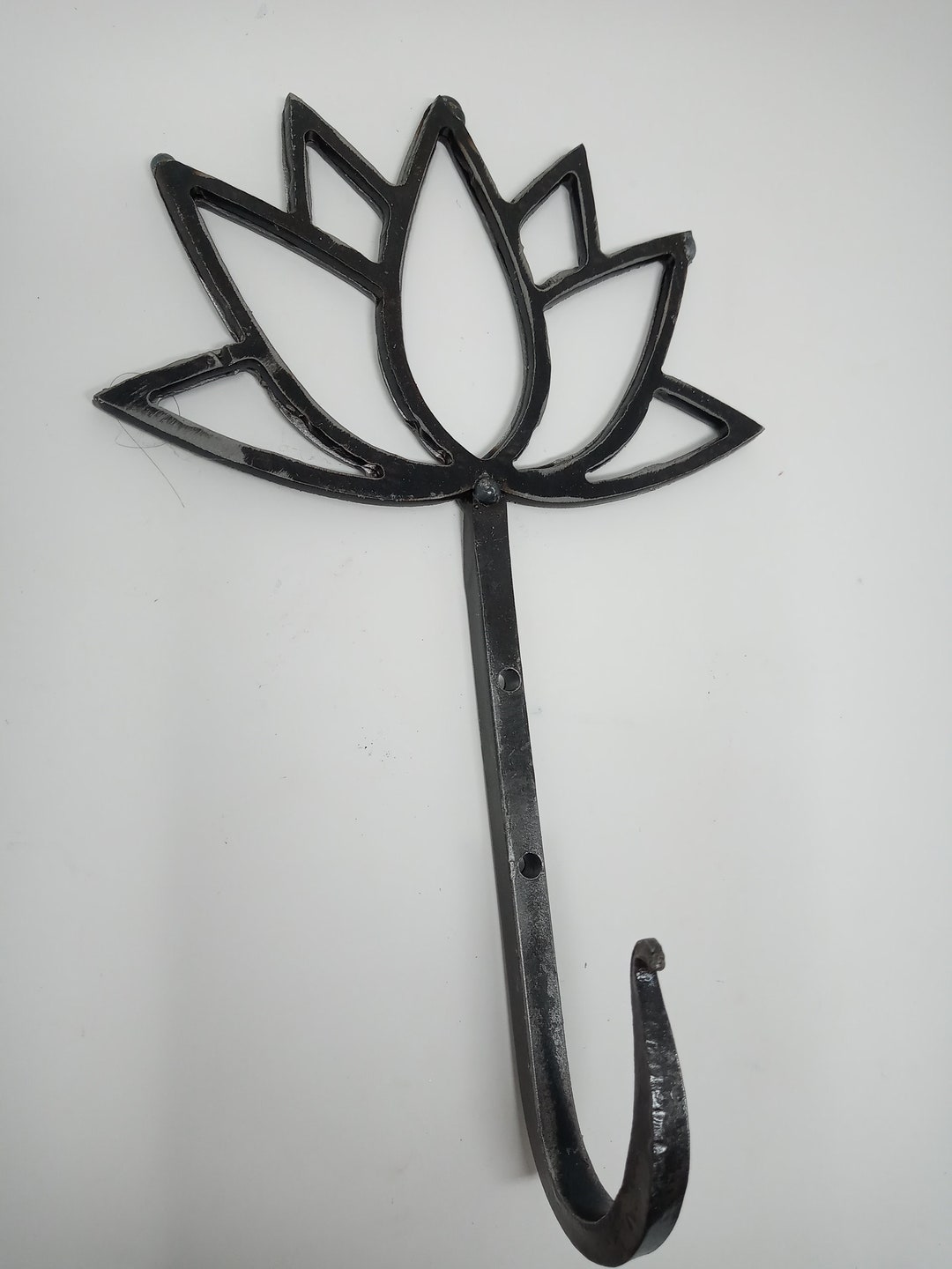 Lotus Flower Wall Hook Etsy