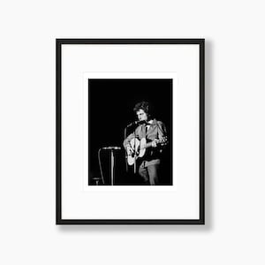Bob Dylan, Berkeley Concert 1965 - Photo by Larry Keenan, Black and White Print