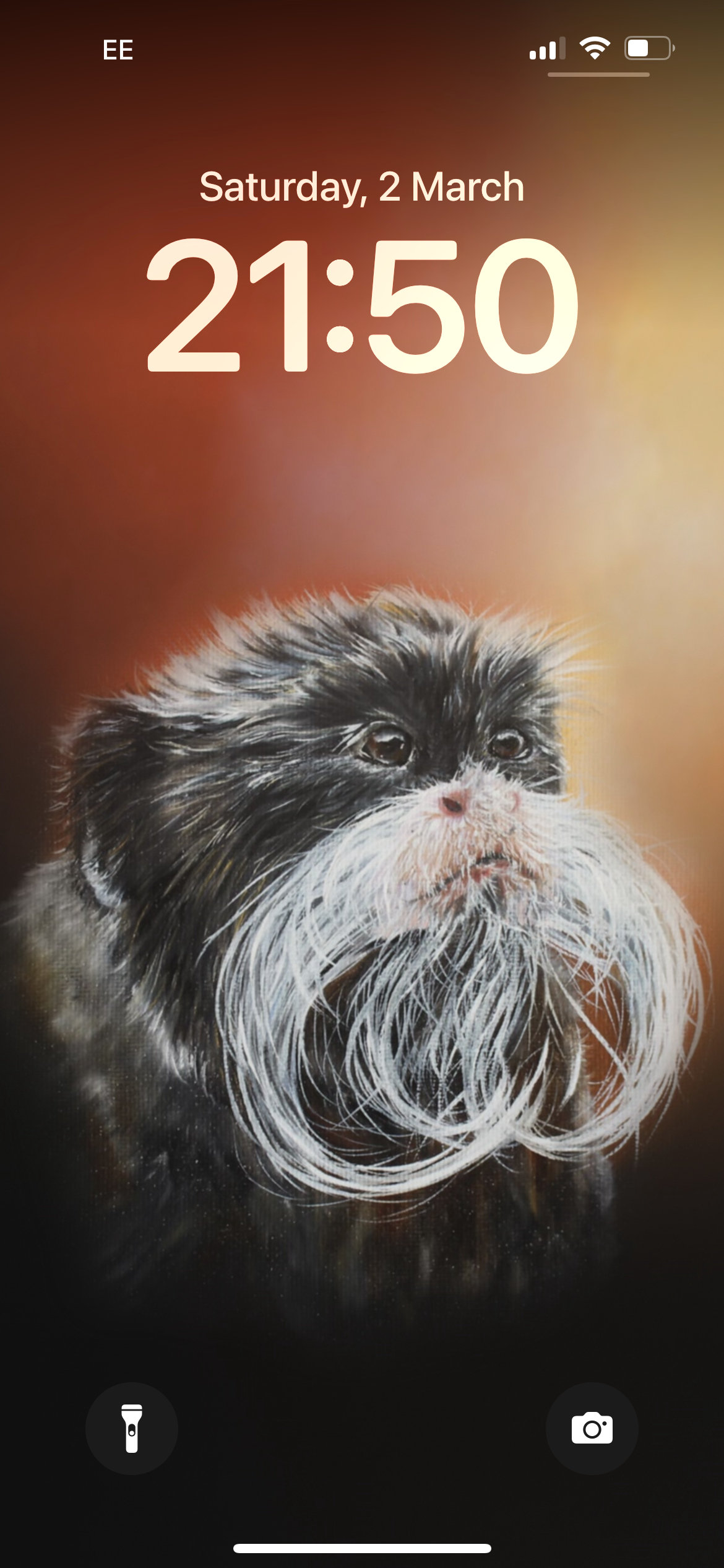 Monkey Phone Wallpapers, Hand-painted Primate Backgrounds, Aesthetic ...