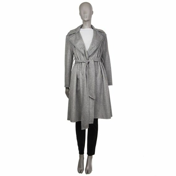 56659 auth Tom Ford heather grey cashmere OVERSIZE