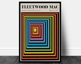 Fleetwood Mac Poster Etsy